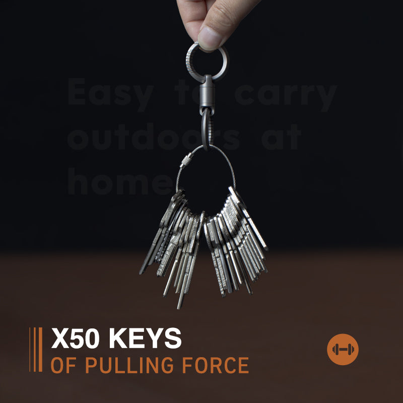 SnapCut, Magnetic Titanium Quick Release Keychain Connector