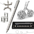 ADD-ONS: Magnetic Metal Fidget Pen-Deformable Stress Multifunctional Various of Shapes