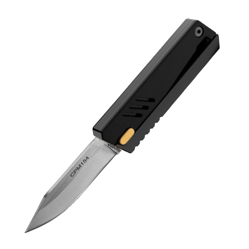Lightning-Fast Gravity Knife – Al Alloy EDC Blade with One-Hand Opening