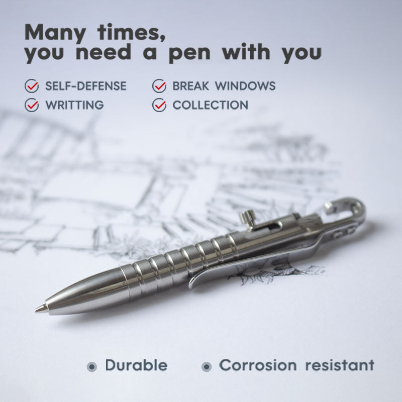 The Ultimate Titanium Bolt Action Pen