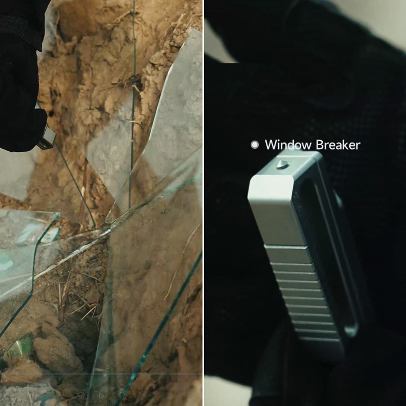 The Bladeclip: Titanium Pocket Knife+Quick Release Keychain