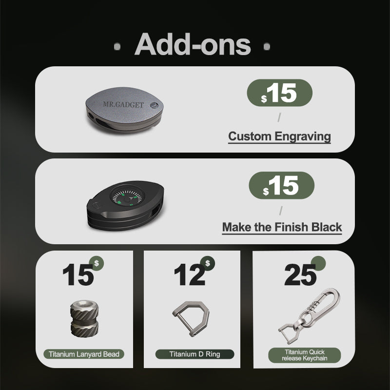 The Polar Pupil: Multi-Tool with Compass and Folding Loupe