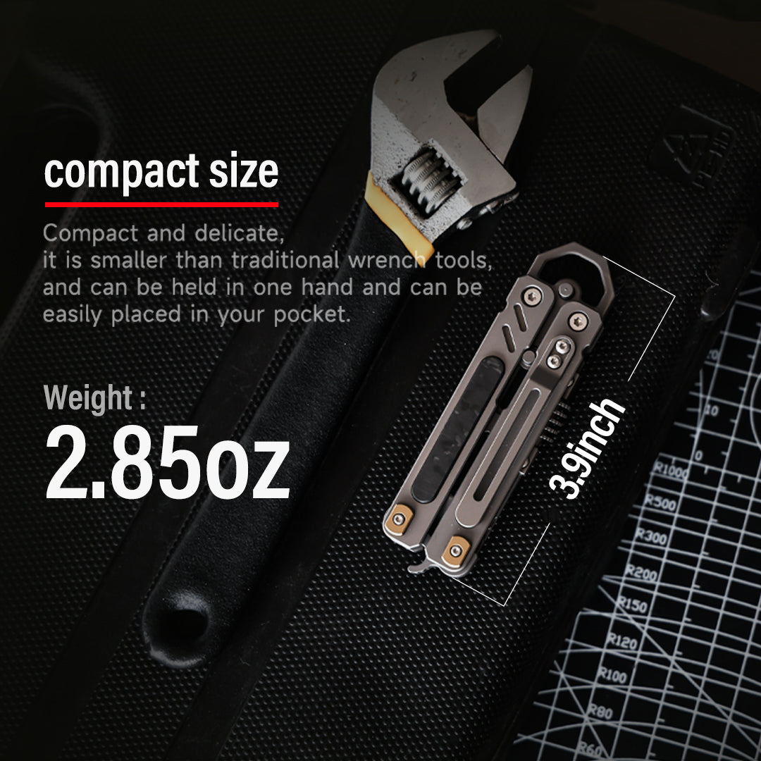 WingSpan: All-In-One Titanium Butterfly Multifunctional Tool