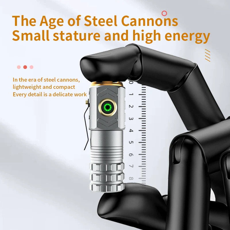 3-Eye Monster Flashlight:Ultra Bright Compact Triple-LED Torch