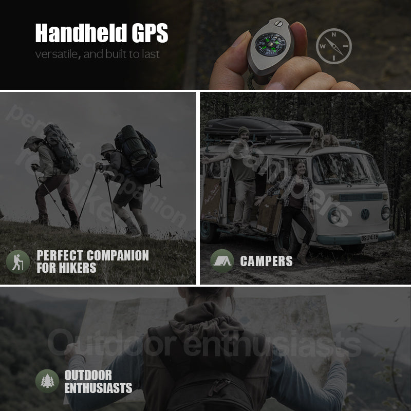 The Polar Pupil: Multi-Tool with Compass and Folding Loupe