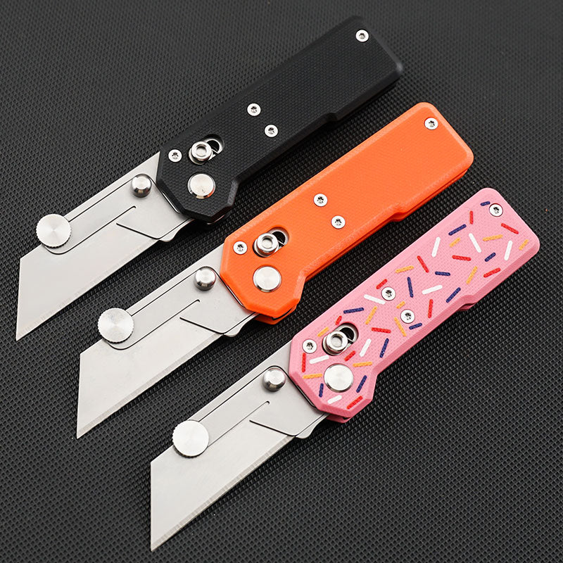 The ViperSlide: Heavy-Duty Multifunctional Folding Utility Knife