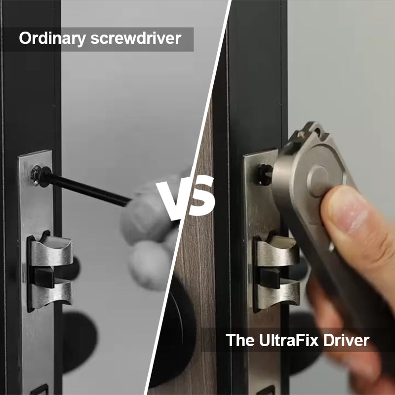 The UltraFix Driver: Titanium Magnetic Ratchet Screwdriver