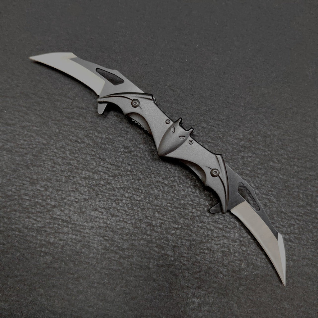 The Bat: 3cr13 Stainless Steel Double-sided Folding Knife