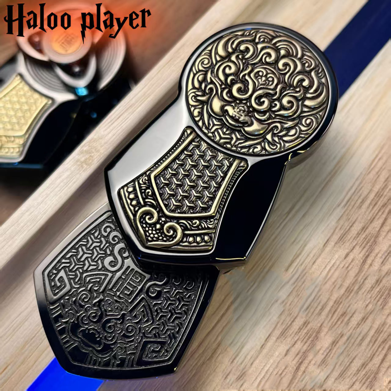 Arthur Tang's Rhythmic EDC Finger Push Toy with Snap