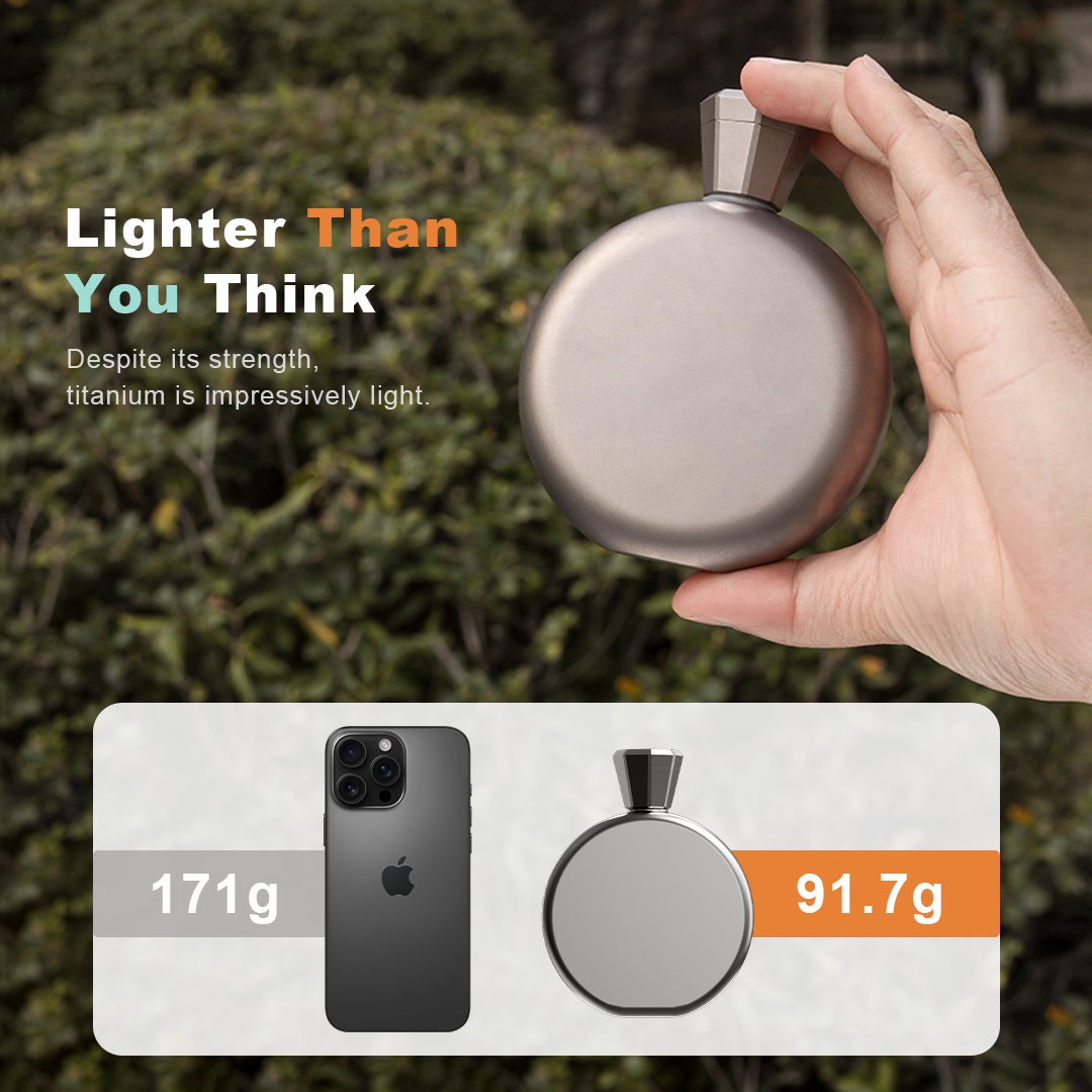 Ti-Flow: A Smarter, Sleeker Hip Flask for Everyday Carry