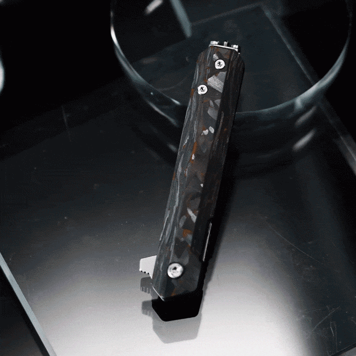 The SerpBlade: Titanium Pocket Utility Folding Scalpel Knife