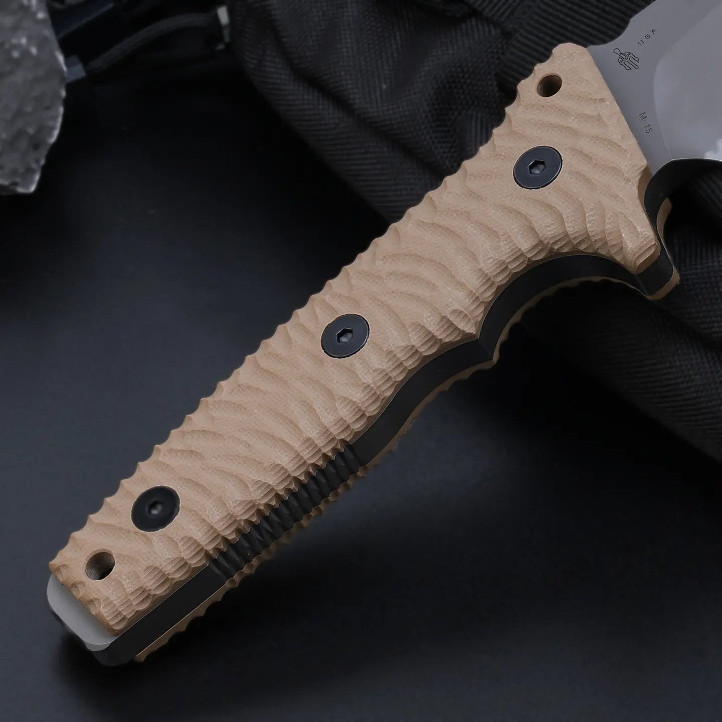 Juggernaut: Z-WEAR Steel 8mm Overbuilt Fixed Blade | Tactical Pry-Knife with Hybrid Kydex Sheath