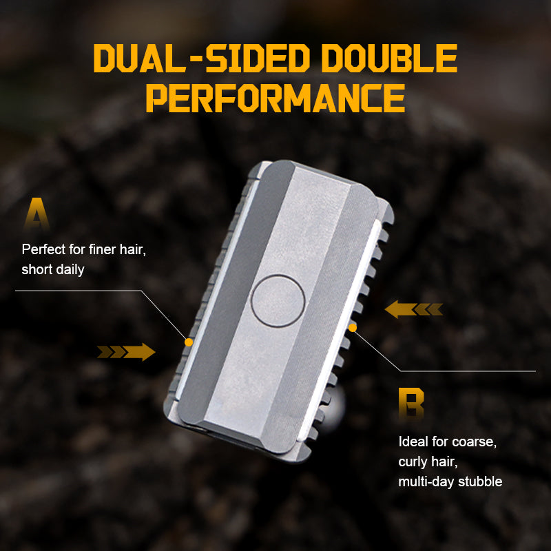 ModuRazor V2 - Portable Travel-Ready Titanium Razor