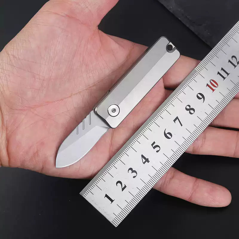 TiSpin Blade — Titanium Magnetic Fidget Utility Knife