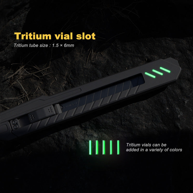 RayFlex Blade: 6-in-1 Titanium Multifunctional Utility Knife