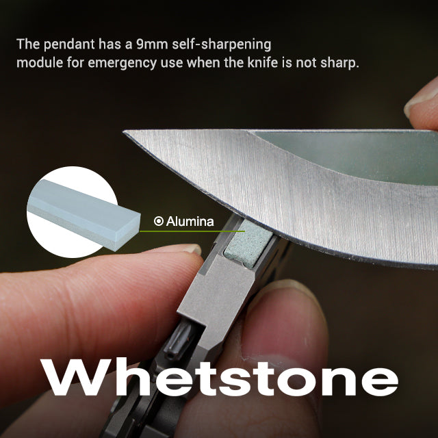 The Flounder 3.0 - Titanium EDC All-in-One Pendant