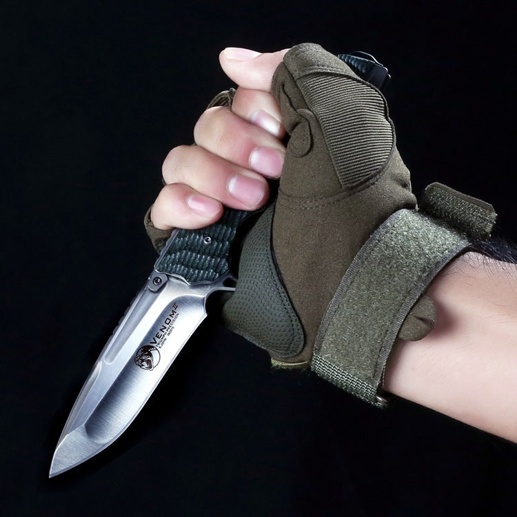 Venom Viper S35VN Tactical Folding Knife – Precision CNC Blade, G10 Handle, Anti-Slip Grip