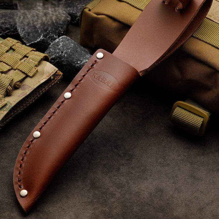 Willow Fixed Blade: 3.2oz Lightweight Outdoor Knife with Belt Sheath