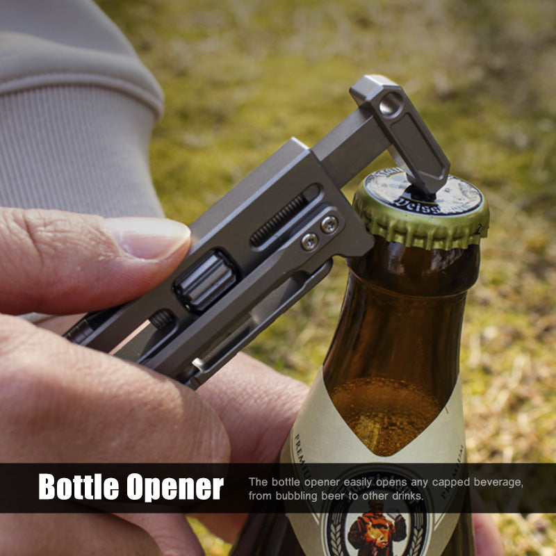 The PryMax 2.0: All-In-1 Titanium Multi-function Pry Bar