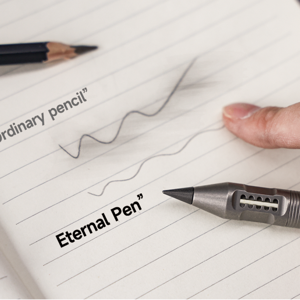 Wolf Fang 2.0- Titanium Keychain Lantern & Pen & Screwdriver