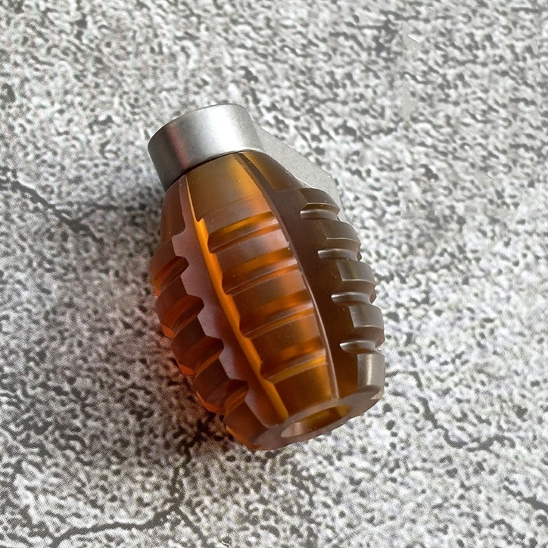 ADD ONS : Hand Grenade Titanium Knife Pendant