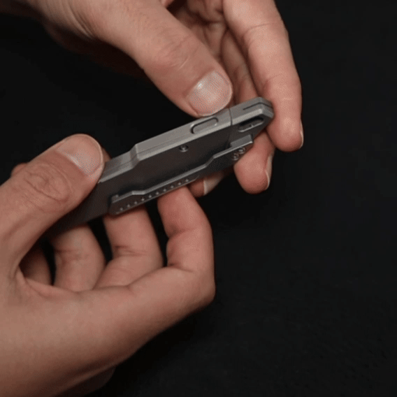 RayFlex Blade: 6-in-1 Titanium Multifunctional Utility Knife