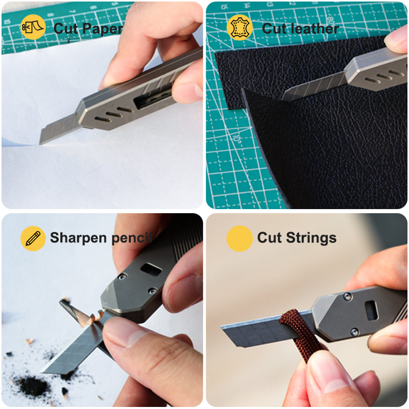 RayFlex Blade: 6-in-1 Titanium Multifunctional Utility Knife