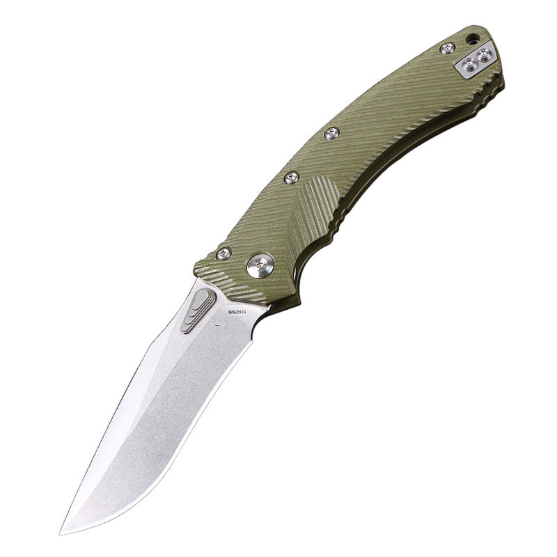 Forge Hawk : M390 Stainless Steel Folding Pocket Knife