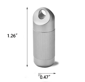 ADD-ONS：Titanium Waterproof EDC Pill Case