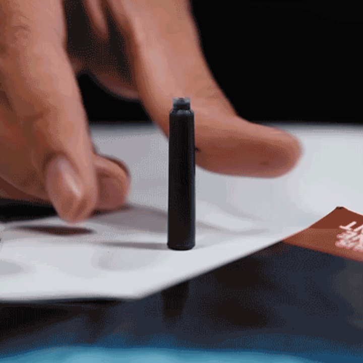 RocketInk Titanium Pocket Pen: Ballpoint & Fountain Options