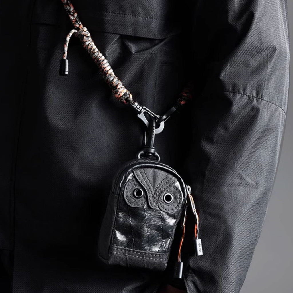 Owl Mini Pouch: Multi-Functional Key, Card, and Coin Organizer