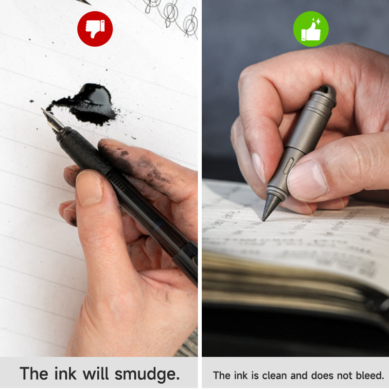 DartInk – Quick-Release Titanium Mini Pen & Knife