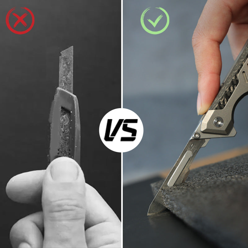 BladeXpert: Titanium EDC Scalpel Folding Knife