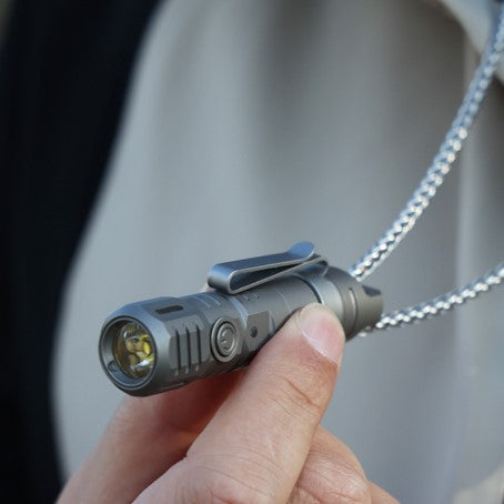 TwiLite - Titanium Magnetic Quick Release Flashlight