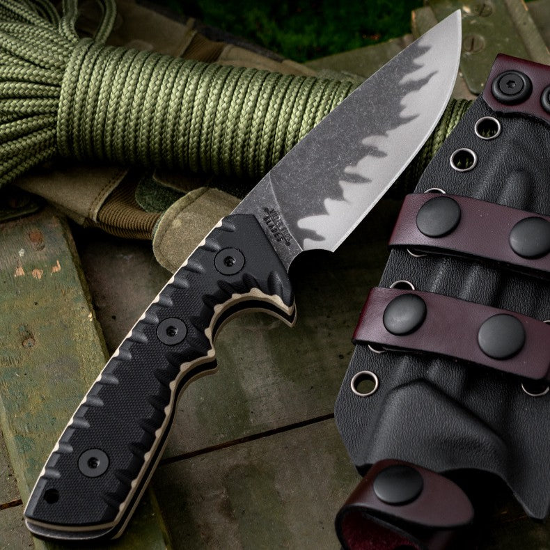 Tiger Edge A8 Tactical Knife – Heavy-Duty Outdoor Fixed Blade Knife