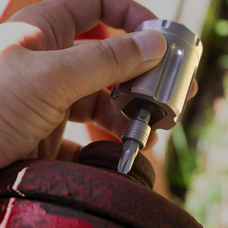 The Revolver - Titanium EDC Screwdriver Fidget Toy