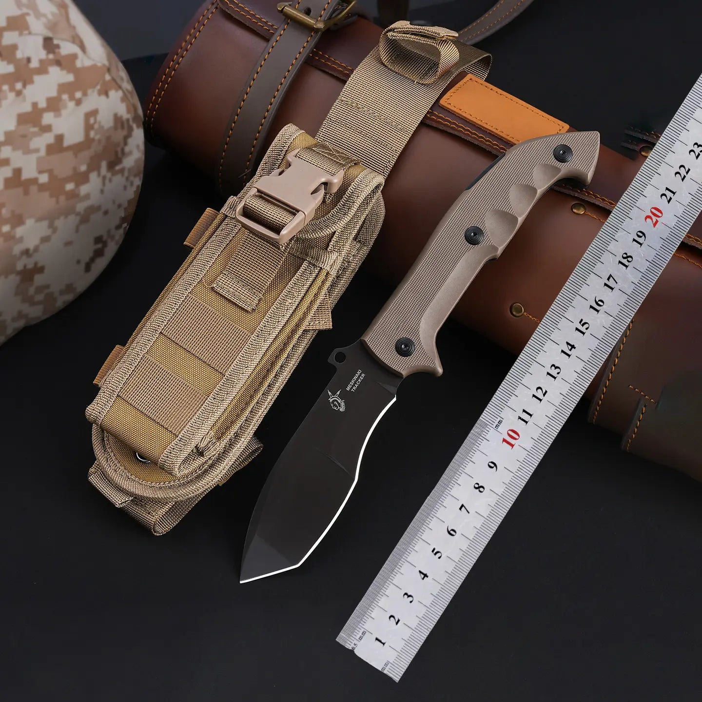 FoxRanger N690 Tactical Folding Knife – Outdoor Survival & Rescue Blade