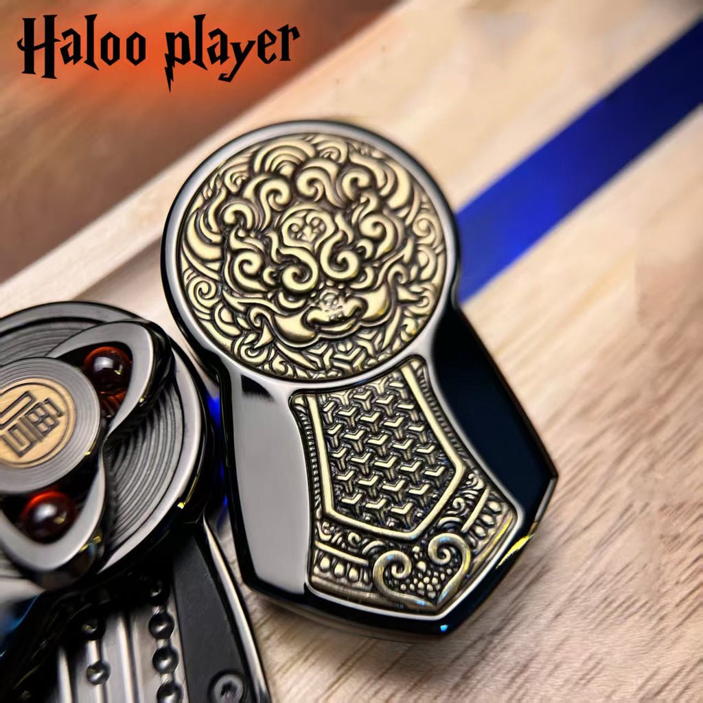 Arthur Tang's Rhythmic EDC Finger Push Toy with Snap