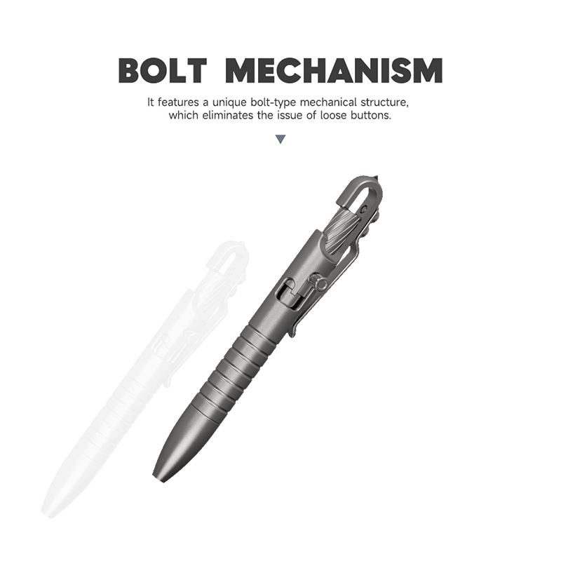 The Ultimate Titanium Bolt Action Pen