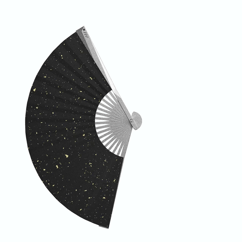 The Galaxy: Titanium EDC Kung Fu Folding Fan// Emergency Tool