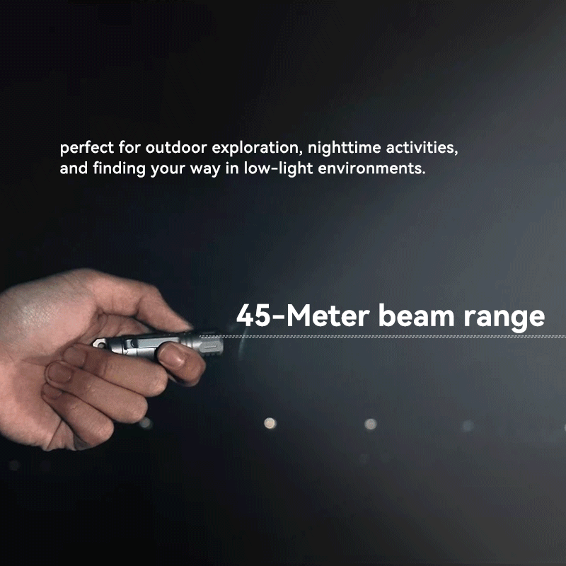 TwiLite - Titanium Magnetic Quick Release Flashlight