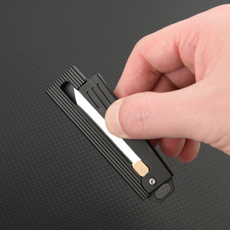 Gravity Flick – Tactical D2 Steel EDC Knife with Aluminum Handle