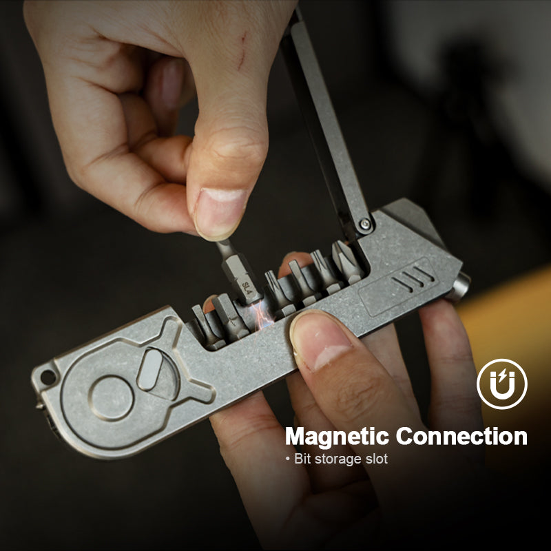 The UltraFix Driver: Titanium Magnetic Ratchet Screwdriver