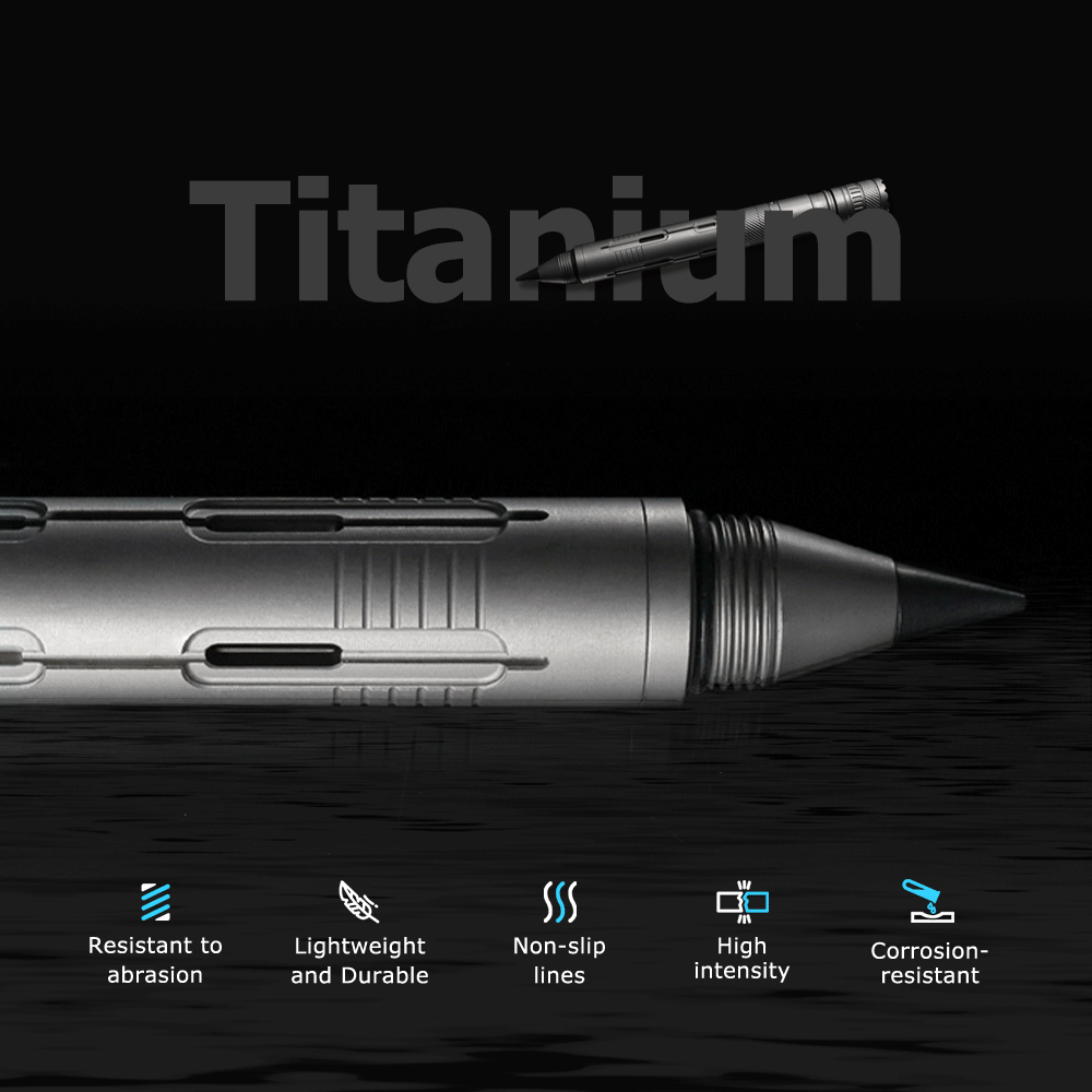 The CoreLite - 6-in-1 Modular Titanium Multitool Pen