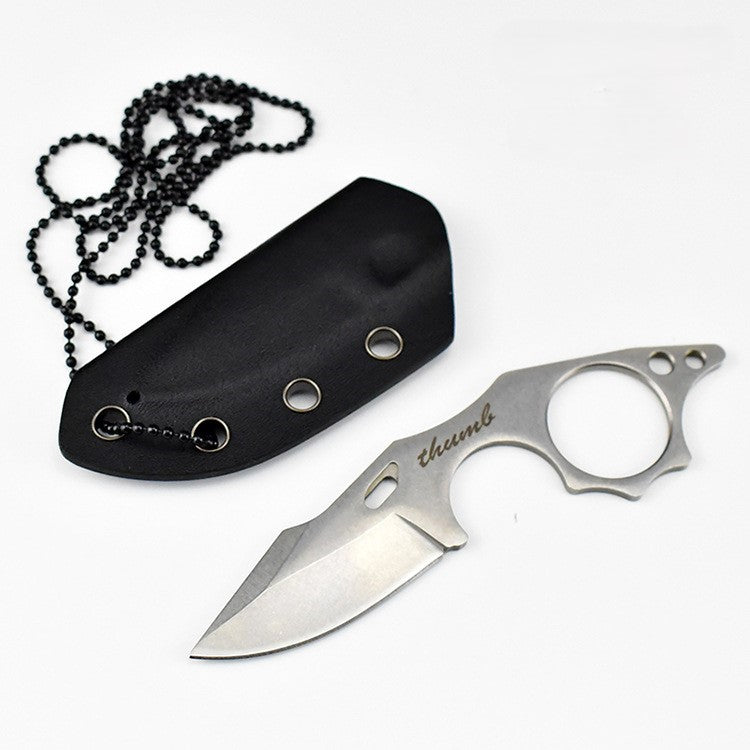 THUMB Mini Fixed Blade Neck Knife for EDC