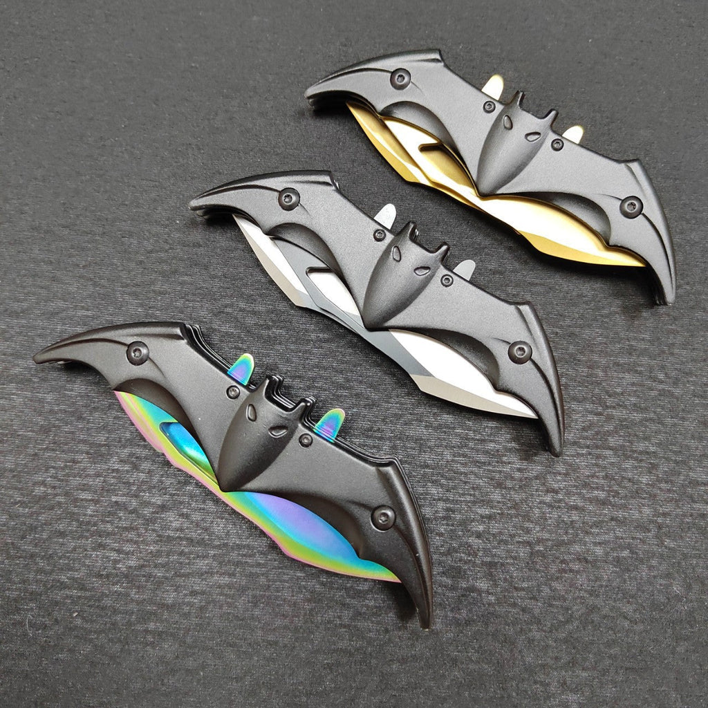 The Bat: 3cr13 Stainless Steel Double-sided Folding Knife