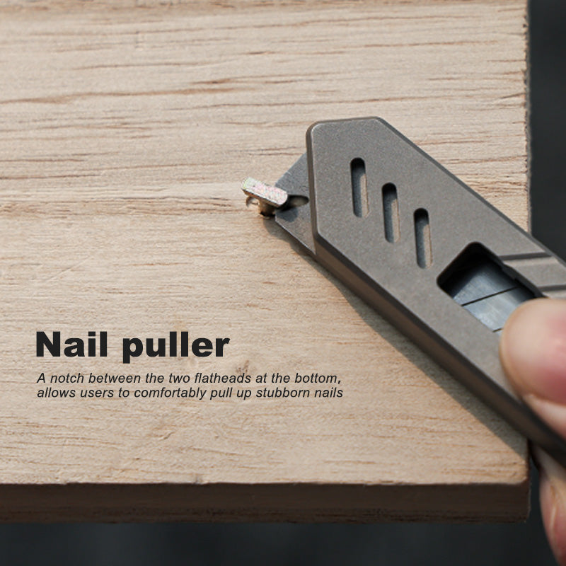 RayFlex Blade: 6-in-1 Titanium Multifunctional Utility Knife