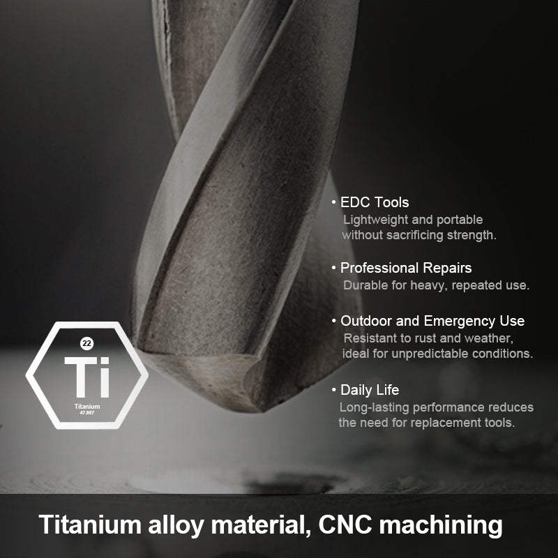 The UltraFix Driver: Titanium Magnetic Ratchet Screwdriver