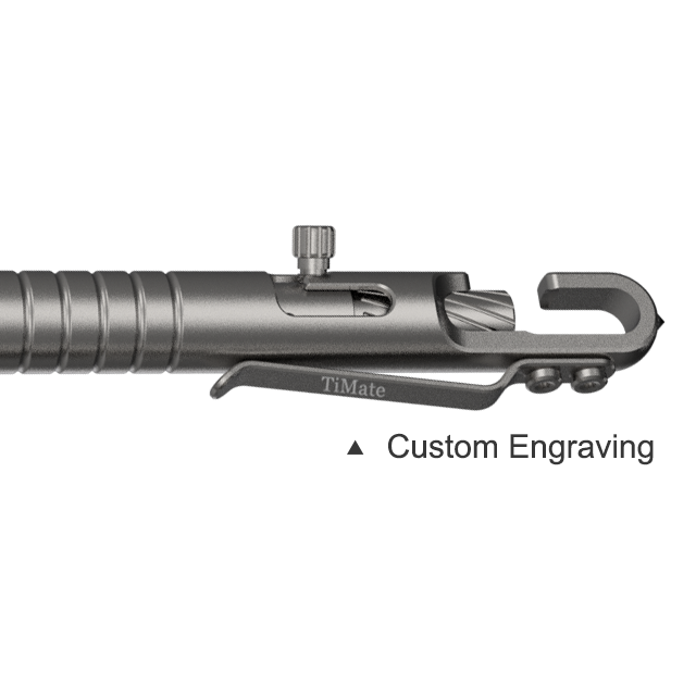 The Ultimate Titanium Bolt Action Pen