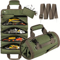 Multi-Functional Roll-Up Tool Organizer – Versatile Storage Bag for Tools & Hardware